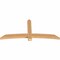 Ekena Millwork Bellingham Timber Gable Bracket, Western Red Cedar, 84"W x 38"H x 3 1/2"D x 5 1/2"F, 11/12 Pitch GBW084X38X0406BEL00SWR - alternate 4